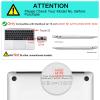 MOSISO Compatible with MacBook Air 13 inch Case 2022-2018 Release A2337 M1 A2179 A1932, Plastic Hard Shell&Neoprene Sleeve Bag&Keyboard Cover&Screen Protector&Storage Bag, Chartreuse&Mint Green view 2