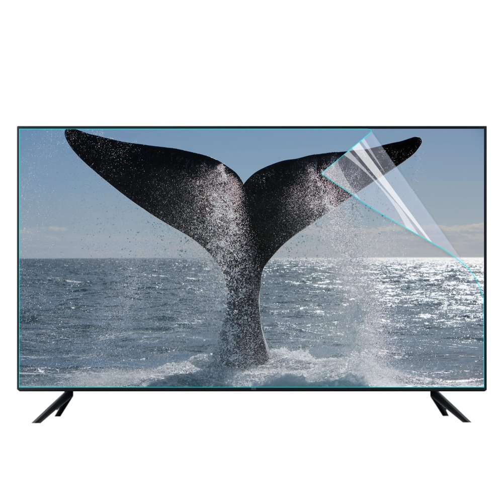XRRX Multiple Sizes Anti-Glare TV Screen Protective Film, LCD Screen Eye Protection Film Anti Blue Light Reduce Eye Fatigue, for LCD, LED, 4k OLED & QLED HDTV / 32in 704x395mm