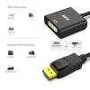 BENFEI DisplayPort to DVI DVI-D Single Link Adapter 5 Pack,Uni-Directional Display Port Computer to DVI Screen Converter 1080P 60Hz Male to Female Black Compatible for Lenovo, Dell, HP and Other view 3