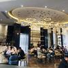 Machine Luxurious LED Chandeliers Round-Shaped Combination Compatible with Office Hotel Lobby Restaurant Parlor Club Home Light Fixtures (Color : Dia30cm, Size : Rose Gold) view 2