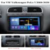 Charmstep Android 11 9'' Car Radio Stereo for VW Volkswagen Polo 5 2008-2020 Autoradio Multimedia Player with Navigation GPS/WiFi/FM/Mirror Link/SWC+Backup Camera,M500s/4+64g view 2