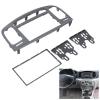 Acouto Car Stereo Radio Fascia Kit for Accent 2009-2012 2DIN Car Stereo Panel Radio Frame Fascia Dash Bezel Panel DVD Frame ABS Replacement view 3