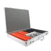 266 Pcs Optical Lens Optical Optometry Rim Case Kit Set Plastic Ring Trial Lens Trial Frame Set Aluminum Case Box view 2