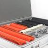 266 Pcs Optical Lens Optical Optometry Rim Case Kit Set Plastic Ring Trial Lens Trial Frame Set Aluminum Case Box view 3