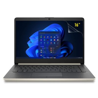 Matte Anti Glare Premium Screen Protector For 16 Inch Widescreen (16:9) Dell, Lenovo, LG, HP, Asus Samsung 2 PACK Bezel Type