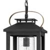 1 Light Medium Outdoor Hanging Lantern in Traditional-Coastal Style 9.5 inches Wide By 21.5 inches High-Ash Bronze Finish-Led Lamping Type-E26 Medium Vintage Lamp Base Type 81-Bel-4543855 view 2