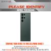Decalrus - Protective Decal for The Samsung Galaxy S22 Ultra Cellphone Grey Carbon Fiber Skin Skins Decal Cover wrap CFsamsungGalaxyS22ultraGrey view 2