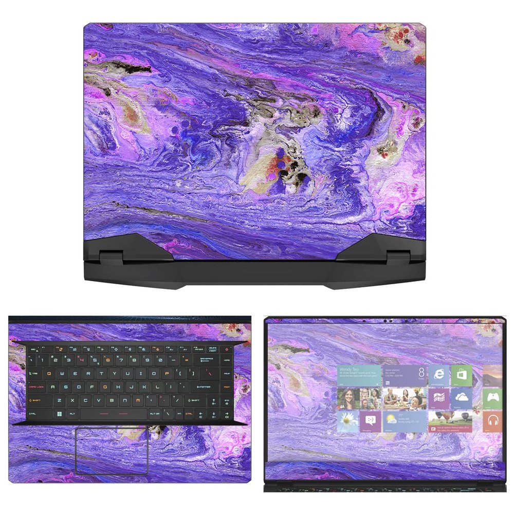 Decalrus - Protective Decal Sticker for The MSI Vector GP66 15 (15.6" Screen) case Cover wrap MSvector15_GP66-248