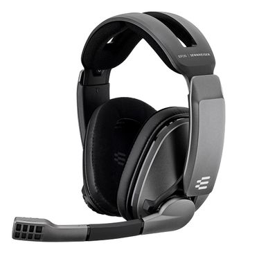 EPOS GSP 370 Wireless Gaming Headset, Black (Renewed)
