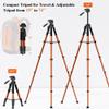 Victiv Tripod 74-Camera-Tripod for Cell Phone, Aluminum Professional Heavy Duty Camera Tripod Stand, Tripod for Camera DSLR SLR with Carry Bag, Compatible with Canon Nikon iPhone view 2