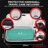 JBL Charge 5 Portable Waterproof Wireless Bluetooth Speaker Bundle with Portable Hard Carrying Protective Case - Teal view 4