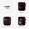 Apple Watch Series 7 (GPS + Cellular, 45mm) Red Aluminum Case with Red Sport Band (Renewed) view 3