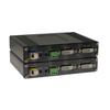 1080P Bidirectional DVI Fiber Extender, Uncompressed DVI Video Optical Transceiver Support RS232 GPIO and Bi-Di Stereo Audio, DVI to Fiber Converter DVI Over Fiber Single Mode 20km view 1