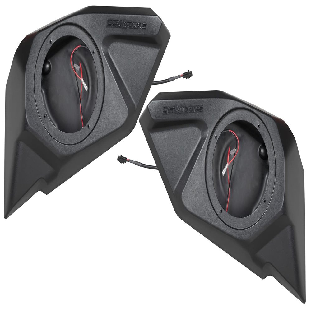 2020 + Polaris RZR Pro XP 4 Seater SSV Works Rear Door Speaker Pods (Unloaded)