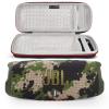 JBL Charge 5 Portable Waterproof Wireless Bluetooth Speaker Bundle with Boomph Portable Hard Carrying Protective Case - Camouflage view 1
