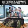 JBL Charge 5 Portable Waterproof Wireless Bluetooth Speaker Bundle with Boomph Portable Hard Carrying Protective Case - Camouflage view 2
