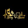 Vesvory 2pcs Baby on Board Sticker, Baby Foot Prints Stickers for car, Baby Safety Sign, Baby on Board Vinyl Sticker for Cars Waterproof Sunscreen car Window Bumper Stickers (Brushed Gold) view 2