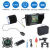 ZEFS--ESD Fish Finder 15M 1000TVL Fish Finder Underwater Fishing Camera 4.3 Inch Monitor 10PCS LED Night Vision 160 Degrees Sea Wheel Camera Waterproof Underwater (Color : F010MB-15M) view 2
