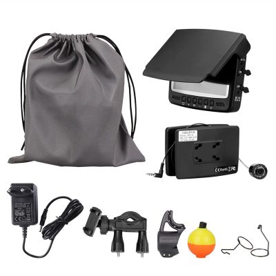 Fish Finder 4.3 Inch 1000TVL Underwater Fish Finder Fishing Camera 8pcs Infrared Lamp Camera Lights Off Function Fishfinder IP68 Waterproof Waterproof Underwater ( Color : 25M--With Record 16G )