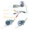 Fishfinder 7" Inch 1000tvl Underwater Fishing Video Camera Kit 2 PCS LED White Lamp Lights Video Fish Finder Lake Under Water Fish Camera (Color : Black, Size : F007M-10M-W) view 4