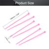 Bettomshin Cable Zip Ties 3.94 Inch x 0.1 Inch(L x W) Self-Locking Nylon Tie Wraps Pink 100Pcs view 2