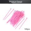 Bettomshin Cable Zip Ties 3.94 Inch x 0.1 Inch(L x W) Self-Locking Nylon Tie Wraps Pink 100Pcs view 4