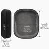 Linkidea Headphones Carrying Case Compatible with Logitech H760, 960USB, G330, H820e Mono, Zone 900/750, Replacement Protective Hard Shell Travel Bag with Cable, Charger Storage (Black) view 4