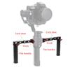 BGNing Gimbal Extension Plate, Dual Handle Grip Side Handgrip, Gimbal Monitor 1/4'' Extension Handlebar Compatible with Ronin RS 2 RSC 2 Stabilizer view 3