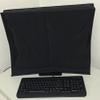 Comp Bind Technology Black Nylon Cover Compatible with Apple 27" All-in-One Computer Monitor, Waterproof and Anti Static Dust Cover Dimensions 25.6''W x 8.5''D x 19''H by Comp Bind Technology view 1