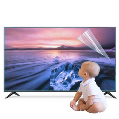 JFGH 32-75 Inch Matte TV Anti-Glare Film, TV Screen Protector Anti Blue Light No Bubble Anti-Scratch, for LCD, Led, 4k OLED and QLED HDTV / 34in 815x345mm