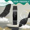 Huamanlou Adjustable Elastic Nylon Sport Bands Compatible with Fitbit Inspire 3/Inspire 2/Inspire/Inspire HR/Ace 2/Ace 3, Soft Loop Stretchy Straps Replacement Wristbands for Women Men view 4