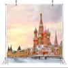 BELECO 5x4ft Fabric St. Basil's Cathedral Backdrop Russian Landmark Red Square Ancient Architecture Photography Background Winter Travel Tourism Resorts Photo Wallpaper Studio Photo Booth Props view 4