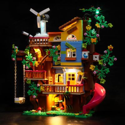 LIGHTAILING Led Light for Lego 41703 Friends Friendship Tree House Building Blocks Model - NOT Included The Model Set