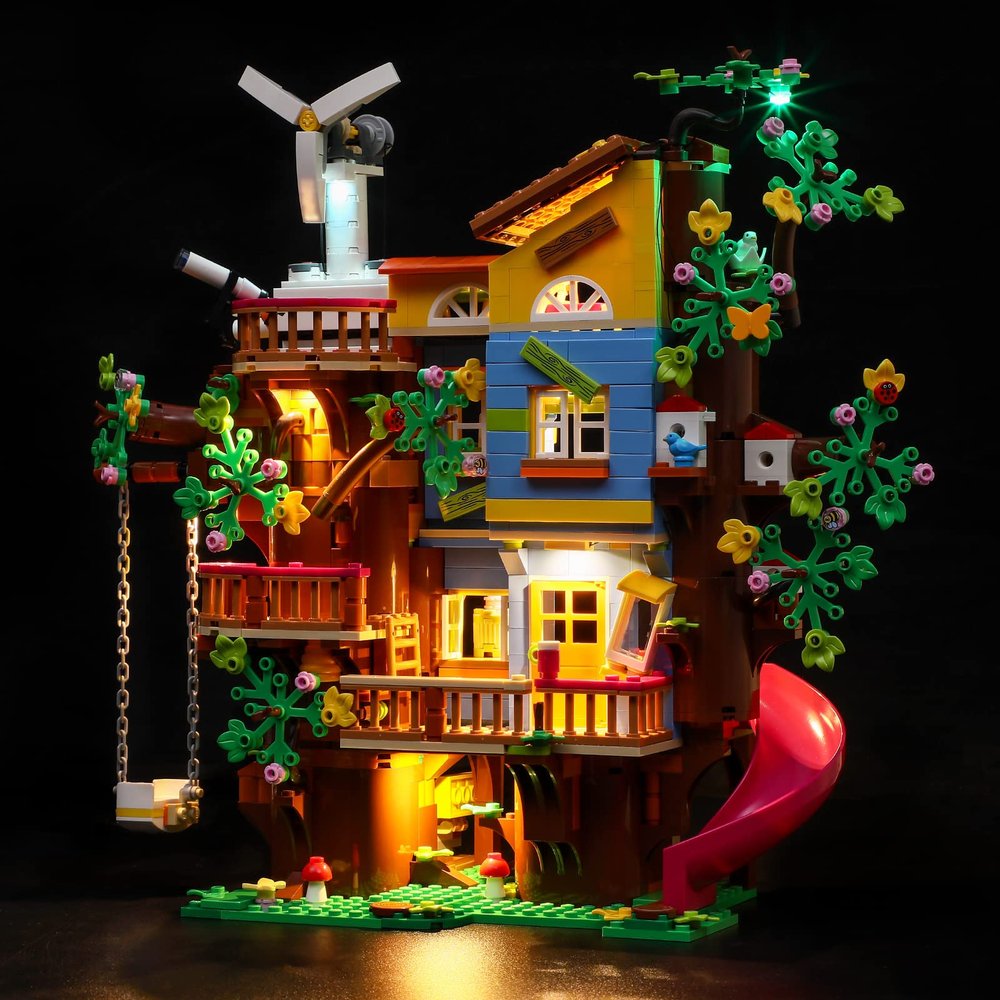 LIGHTAILING Led Light for Lego 41703 Friends Friendship Tree House Building Blocks Model - NOT Included The Model Set