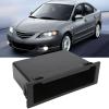 Akozon Car Radio Stereo Storage Box, Single Din Dashboard Organizer Pocket Dash Black ABS Dashboard Organizer Black Replacement For view 3