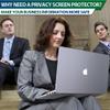 STARY Privacy Screen for MacBook Pro 14 Inch 2021-2023 (A2442/A2779/A2918/A2992,M1/M2/M3), Removable Anti Glare Blue Light Filter - Matte & Glossy Design view 4