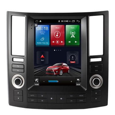 ASVEGEN 9.7 Inch Vertical Touch Screen Car Stereo for Infiniti FX35 FX45 2007, Android 10.0 6+128G IPS 1080P GPS Navigation Audio Head Unit WiFi Carplay