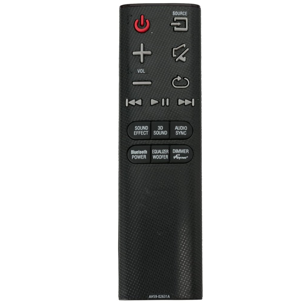 AH59-02631A Sub AH59-02631D Replacement Sound Bar Remote Control for Samsung Wireless Audio Soundbar HW-H450 HW-H450/ZA HW-HM45 HW-HM45/ZA HW-HM45C HW-HM45C/ZA