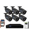 GW Security 8 Channel 4K NVR 5MP H.265 Surveillance Security Camera System with 6 Super HD 5MP IP PoE Bullet Security Cameras view 1