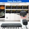 J-Tech Digital HDMI 2.0 4K Extender Splitter Over Single Cable CAT6 with PoC Up to 196 FT 1-in 8-Out w/Local Loop Output & Low Latency [JTECH-18EX50] view 4