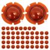 5 Core 2 Inch Universal Phenolic Diaphragm Replacement 50Pc Phenolic Voice Coil 51mm with Kapton Former Diameter Horn Compression Driver - DP1 50PCS view 1