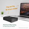 NexStar DX2 USB 3.0 External Enclosure, Design for 5.25" Blu-Ray/CD/DVD SATA Drive, 2nd Gen DX, Aluminum Alloy, fit Any Depth Optical Drive, TAA Compliant, USB Hot swappable (NST-540S3-BK) view 3