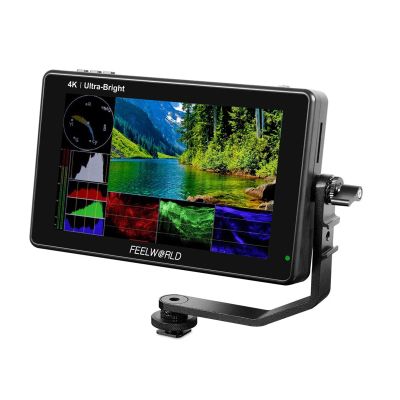 FEELWORLD LUT7 Pro 7 " Camera Field Monitor 2200nit 1920X1200 4K HDMI Input Output IPS Panel 3D LUT Touch Screen HDR