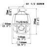 Turing TP-MPC4AV25 SMART Series 4MP IR PTZ Camera, White; 25x Optical Zoom; TwilightVision Technology; People and Vehicle Detection with Onboard AI; Smart IR Up to 100m (328ft) view 2
