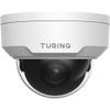 Turing TP-MFD4A4 Smart Series TwilightVision 4MP IR Dome IP Camera, White; 4mm Lens; Smart IR Up to 30m (98ft); Support 256 G MicroSD Card; IP67, IK10, WDR, PoE view 1