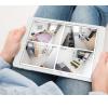 Turing TP-MFD4A4 Smart Series TwilightVision 4MP IR Dome IP Camera, White; 4mm Lens; Smart IR Up to 30m (98ft); Support 256 G MicroSD Card; IP67, IK10, WDR, PoE view 4