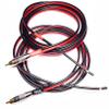 CNCESS CESS-064-10f Speaker Cables to RCA Plugs Adapter, 2-Channel, Silicone Tinned Copper Wire, DIY Open Wire Ends, Gold-Plated RCA Connectors (Red & Black) (10 FEET) view 4