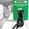 RBRL Bike Kickstand 18mm Hole Spacing, Bike Stand Aluminium Alloy Adjustable Bicycle Kickstand, Rear Side Bicycle Kick Stand for 24''-29'' Mountain Bike/Road Bike/BMX/MTB view 4