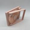Newooth USB Fan for Desk, Small Tablet Fan, Mini Personal Fan for Home Desktop Office Table,Pink view 2