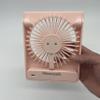 Newooth USB Fan for Desk, Small Tablet Fan, Mini Personal Fan for Home Desktop Office Table,Pink view 3